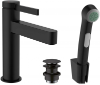 Смеситель для раковины Hansgrohe Finoris 160 см черный матовый 76210670