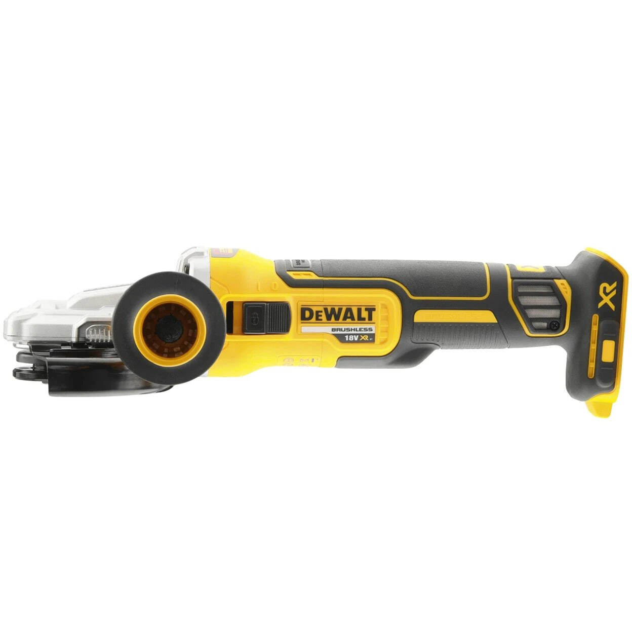 Аккумуляторная угловая шлифмашина DeWalt (DCG405FNTXJ), без АКБ и ЗУ