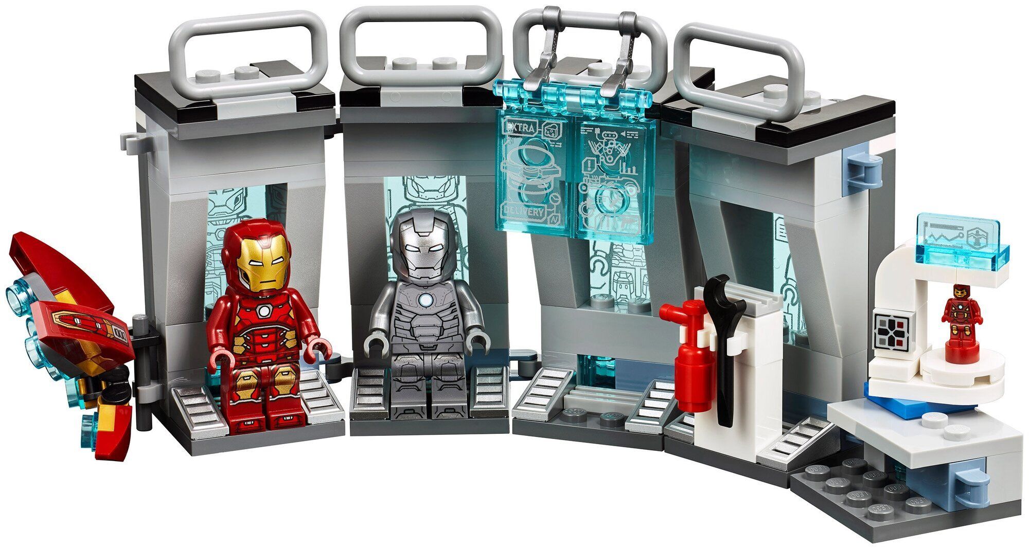 Конструктор LEGO Арсенал Железного человека (76167)