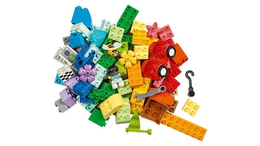 LEGO DUPLO Кирпичная коробка для легковых и грузовых автомобилей, 10439