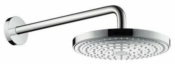 Верхний душ Hansgrohe Raindance Select S 240 2jet с рукояткой 390 мм 26466400 хром/белый