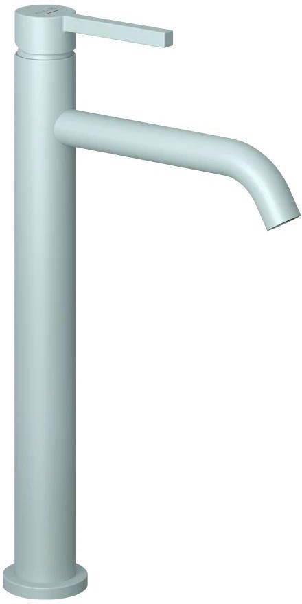 Смеситель для раковины Kludi Nova Fonte Puristic 20298O415, матовый голубой