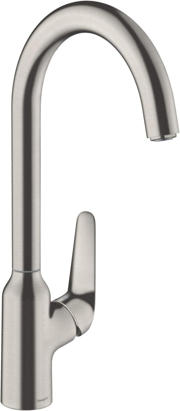 Смеситель для кухни Hansgrohe M421-H220 71802800 матовая сталь