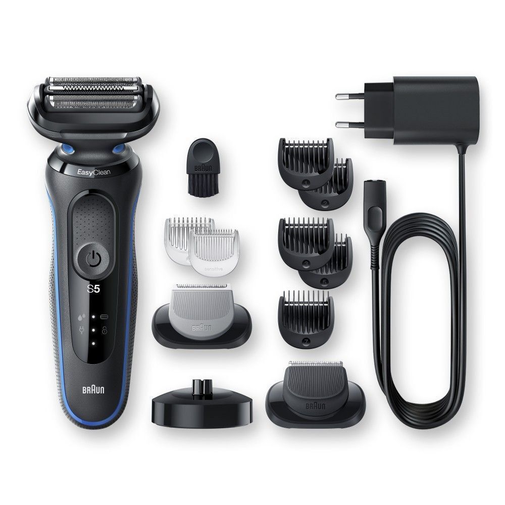 Электробритва Braun 51-B4650CS Series 5, черный/синий