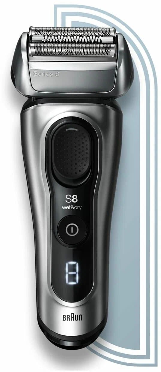 Электробритва Braun Series 8 8417s, серебристый