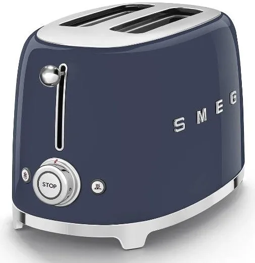 Тостер Smeg TSF01, темно-синий