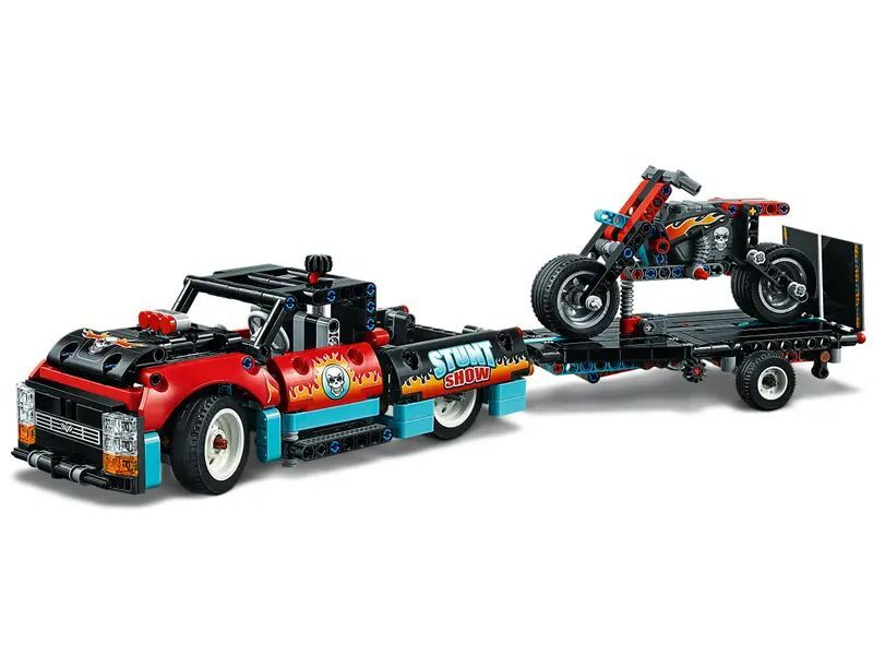 Конструктор LEGO Technic 42106 Stunt Show Truck and Bike
