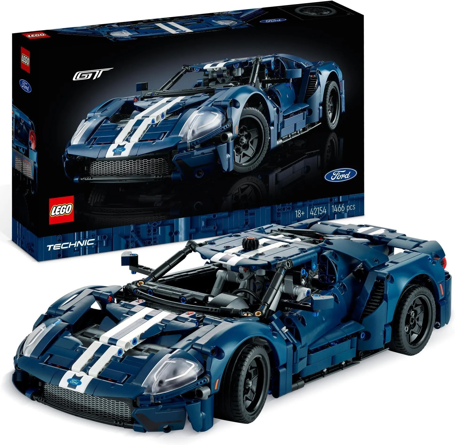 Конструктор LEGO Technic 42154 Ford GT версия 2022 года