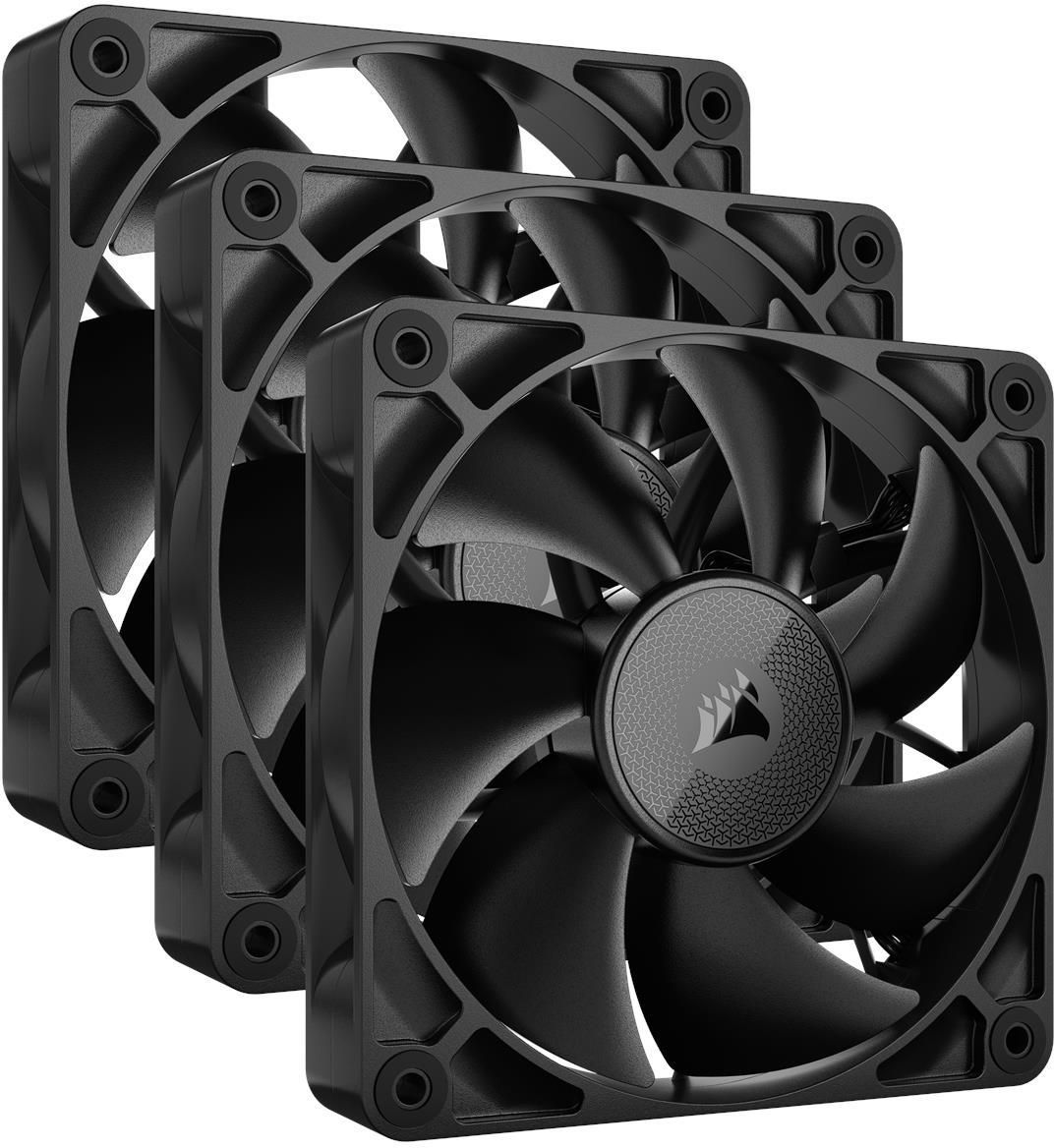 Вентилятор для корпуса Corsair iCUE LINK RX120 CO9051010WW, черный, 3шт