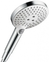 Ручной душ Hansgrohe Raindance Select S 120 3jet EcoSmart, хром/белый 26531400
