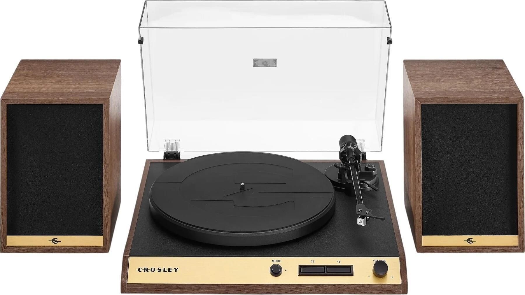 Виниловый проигрыватель Crosley C72 C72AWA4, коричневый