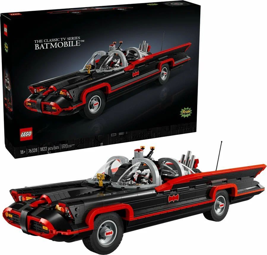 LEGO DC Batman 76328 Классический Бэтмобиль