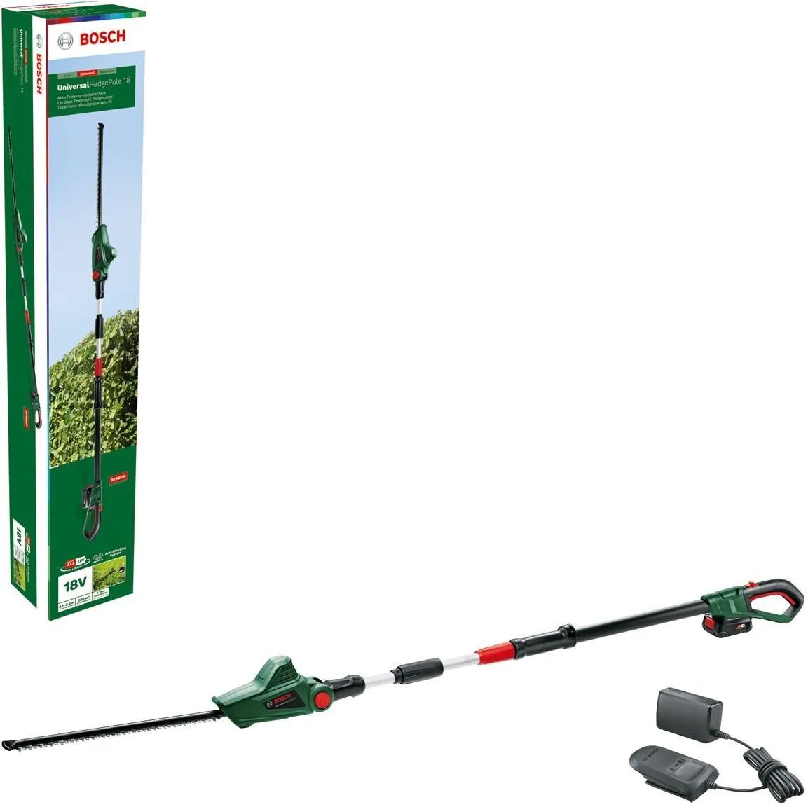 Аккумуляторный высоторез для живой изгороди Bosch UniversalHedgePole 18 (06008B3000)
