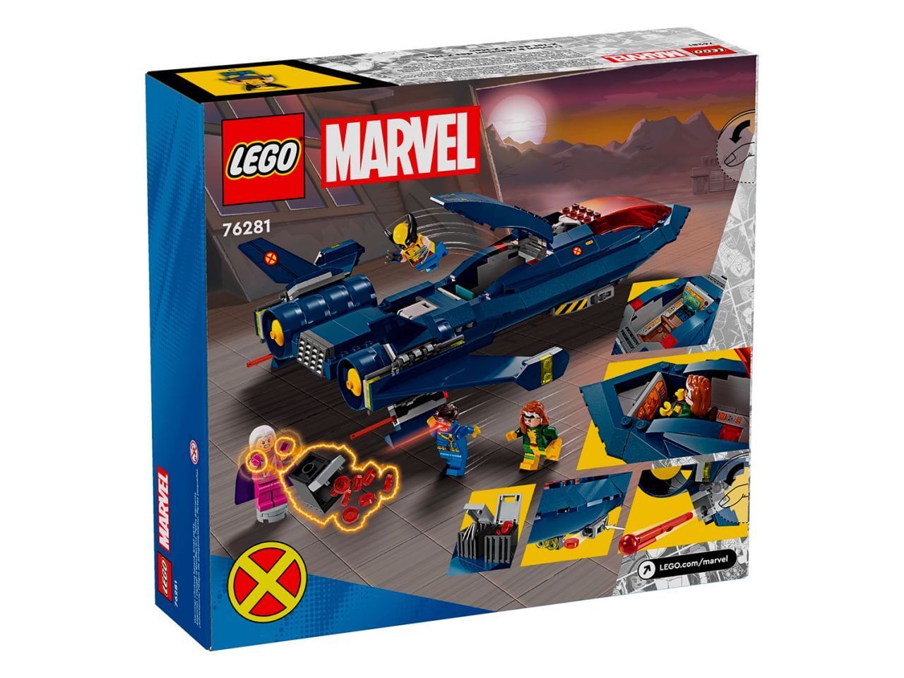 LEGO Marvel 76281 Реактивный самолёт Людей Икс