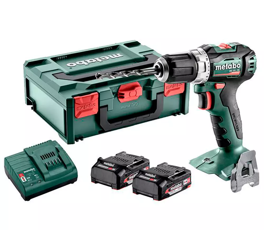 Аккумуляторная дрель-шуруповёрт Metabo BS 18 L BL 18В 613155500