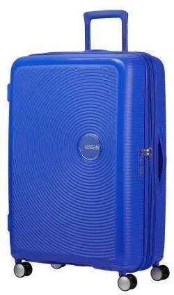 American Tourister Soundbox 77 см Чемодан раздвижной, синий 110л