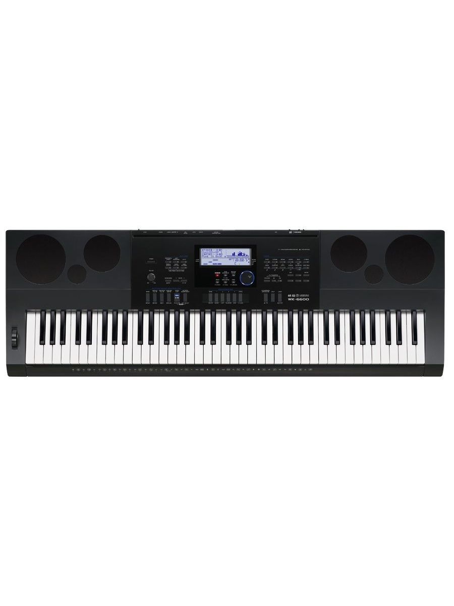 Синтезатор CASIO WK-6600 черный