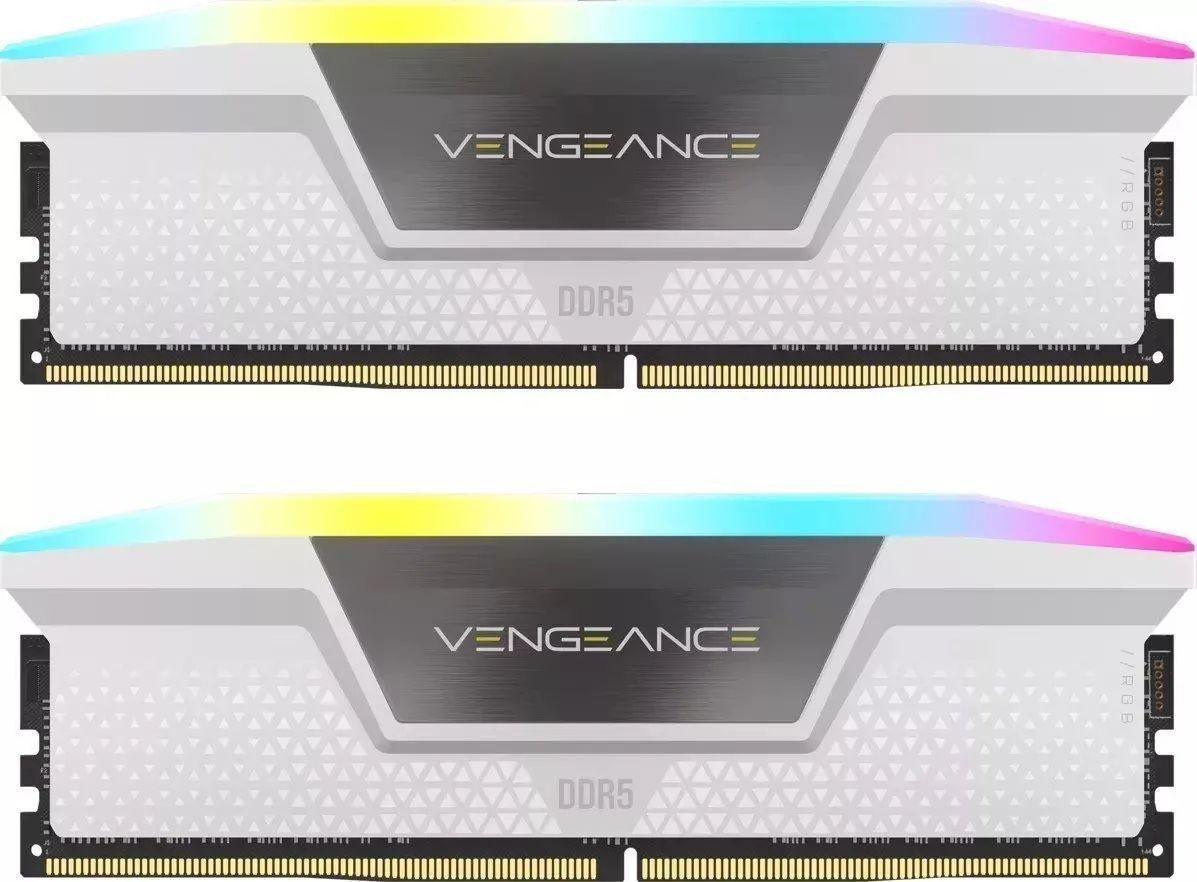 Оперативная память Corsair Vengeance Rgb, Ddr5, 64 Gb, 6000Mhz, Cl30 (CMH64GX5M2B6000C30W)