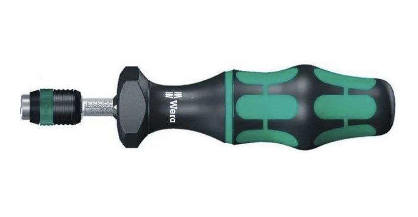 Wera динамометрическая отвертка с быстроразъемной рукояткой Rapidaptor (2,5-29,0 in.lbs.)Серия 7400 (05074710001 05074711001)