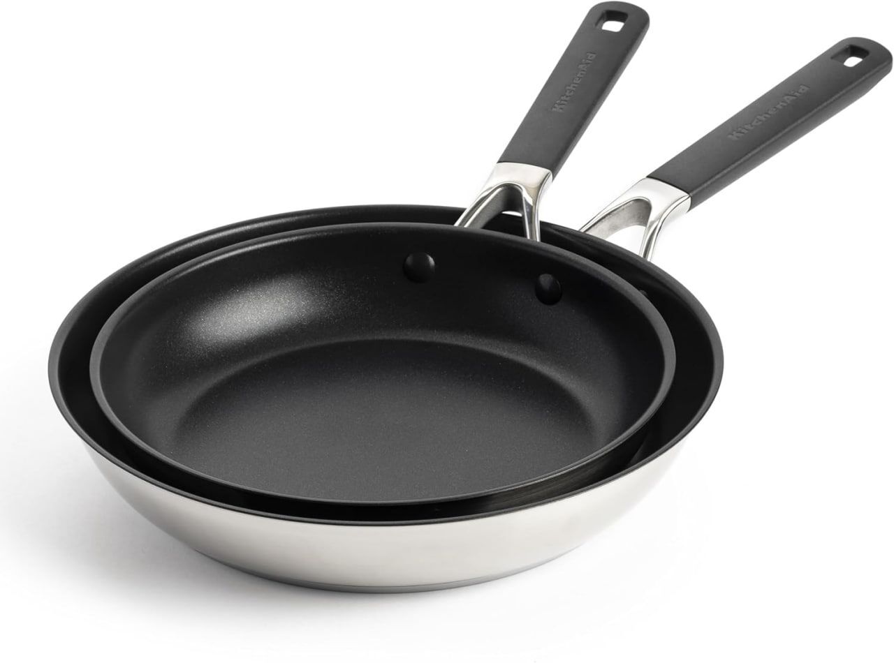 Набор сковородок Kitchenaid Classic с покрытием 24+28 см (CC005707001)