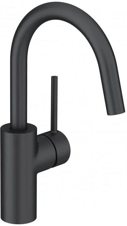 Смеситель для раковины Kludi Bozz 380283976, матовый черный