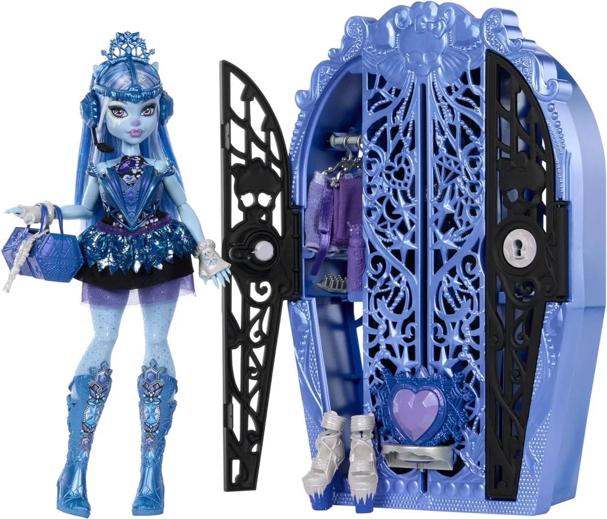 Кукла Mattel Monster High Страшные секреты Эбби Боминэйбл HXH87