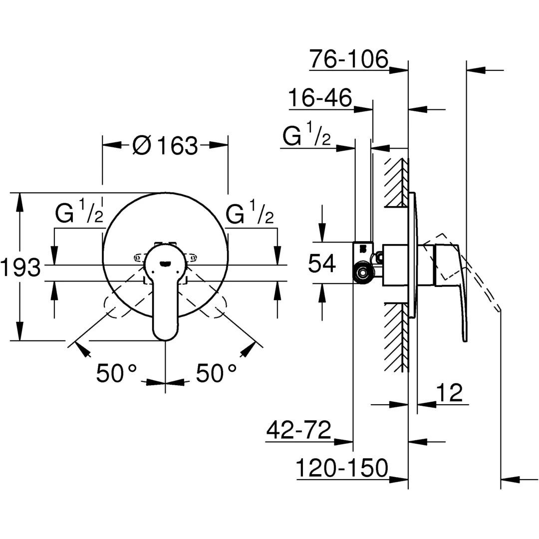 Смеситель Grohe Eurostyle Cosmopolitan 33635002