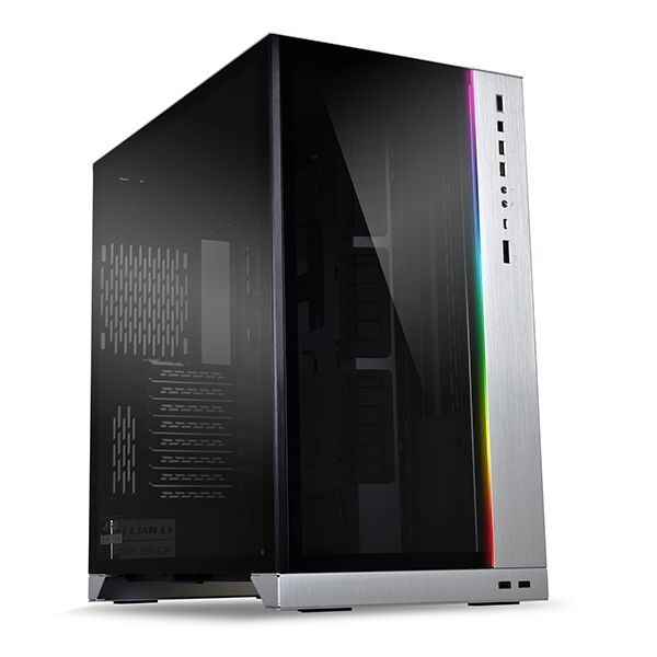 Корпус E-ATX Lian Li PC-O11 Dynamic XL ROG (O11DXLS) чёрный серебристый