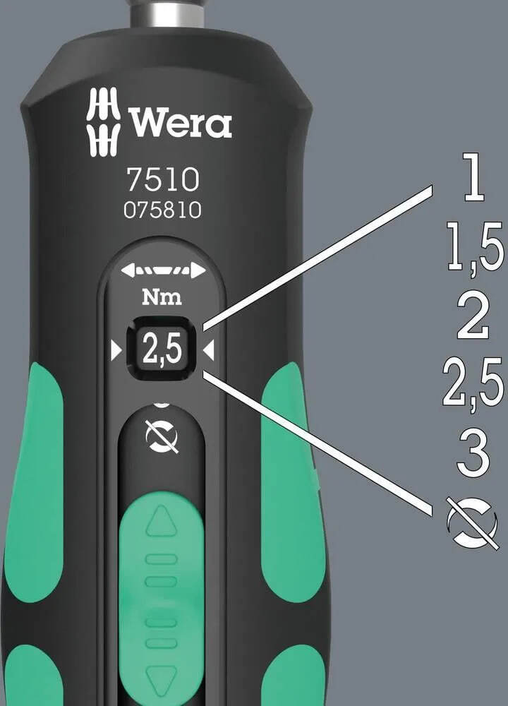 Отвертка Wera 1/4 6,3 мм 5075810001