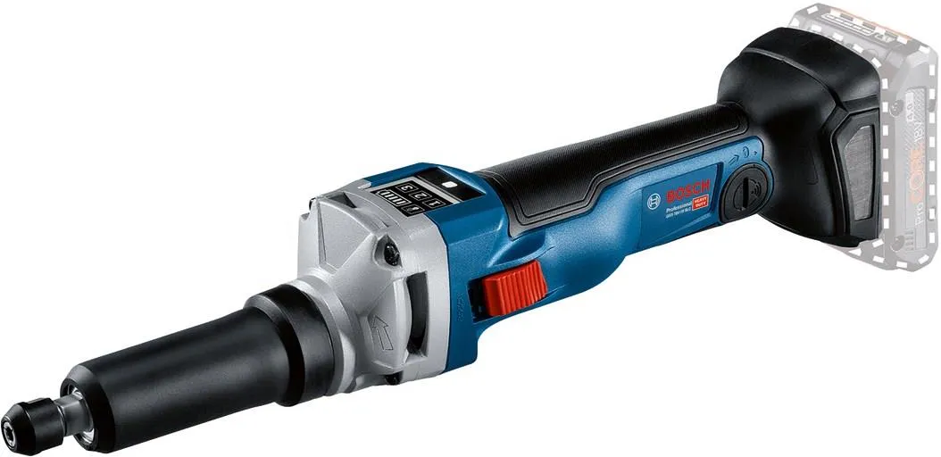 Прямая шлифовальная машина аккумуляторная Bosch GGS 18V-10 SLC Professional 06012B4001