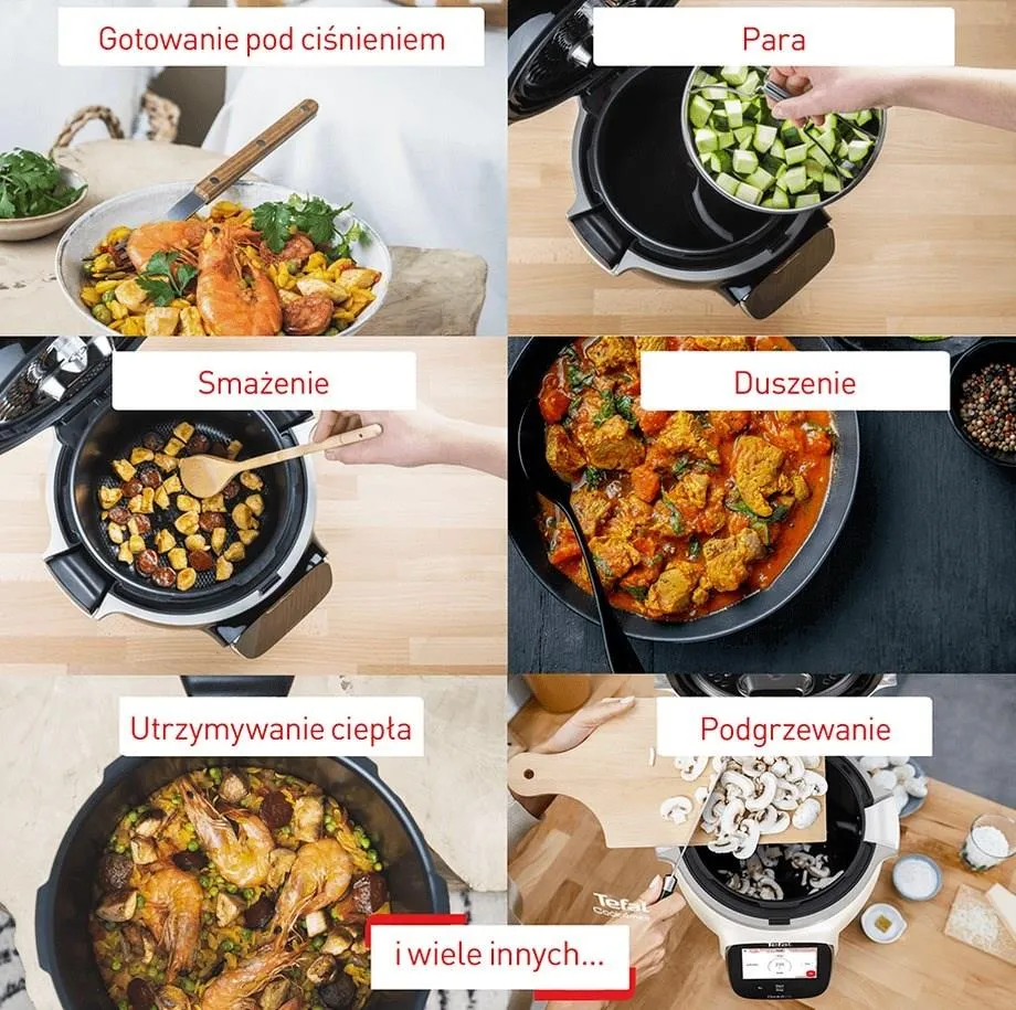Мультиварка Tefal Cook4me Touch Pro Wi-Fi CY943130