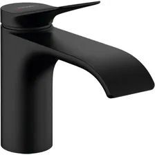 Смеситель для раковины Hansgrohe Vivenis 80 75010670 матовый черный