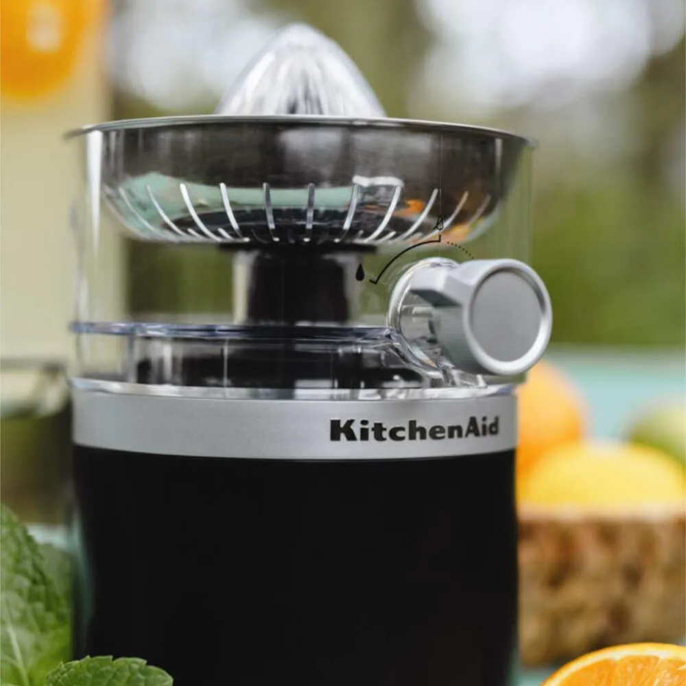 Аккумуляторная соковыжималка для фруктов и овощей KitchenAid Go 5KCJR160BM, без аккумулятора