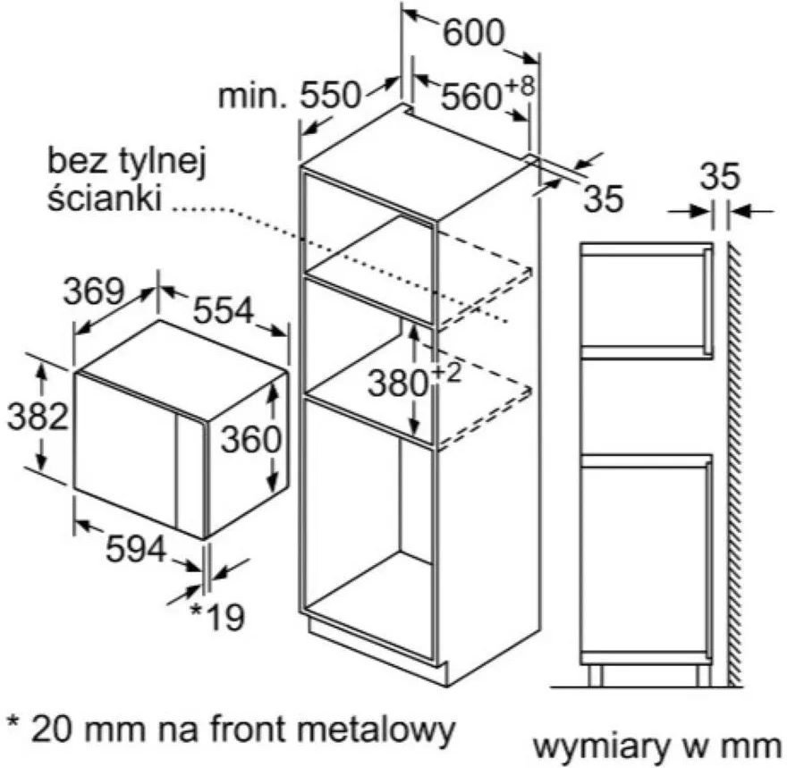 Микроволновая печь Bosch Serie 6 BEL554MB0