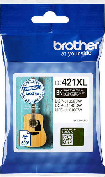 Картридж Brother LC-421XLBK черный 4шт.