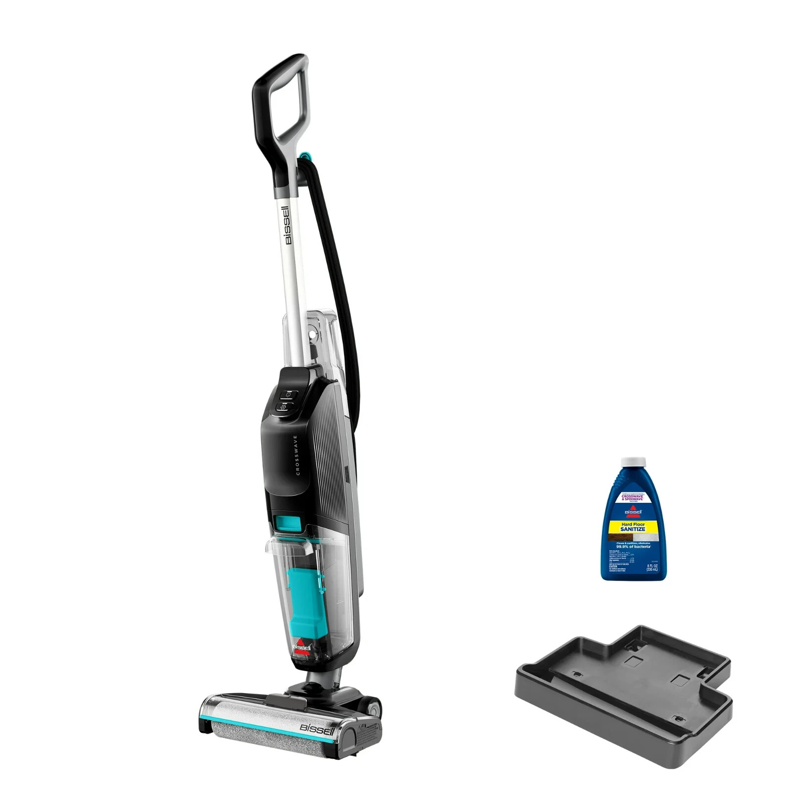 Вертикальный моющий пылесос BISSELL CrossWave HF2 3845N, чёрный