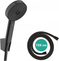 Ручной душ Hansgrohe Pulsify Select 105 3jet Relaxation, черный матовый 24302670