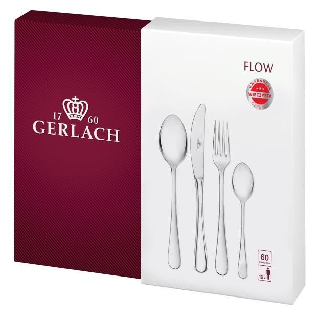 Набор столовых приборов Gerlach Flow 60 шт.
