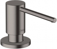 Дозатор для мыла Hansgrohe A41, черный хром матовый 40438340