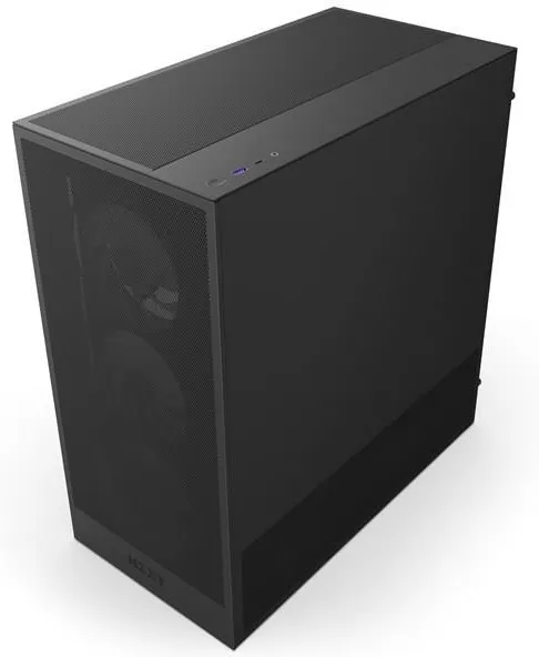 Корпус NZXT H5 Flow RGB, Mid-Tower ATX, чёрный
