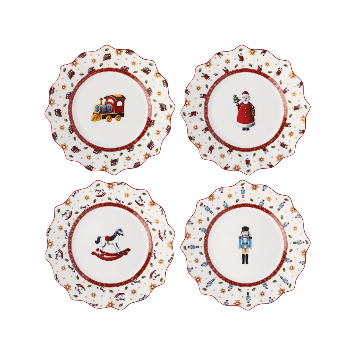 Набор тарелок Villeroy & Boch Toy's Delight Anniversary 1485858815 (4 предмета)