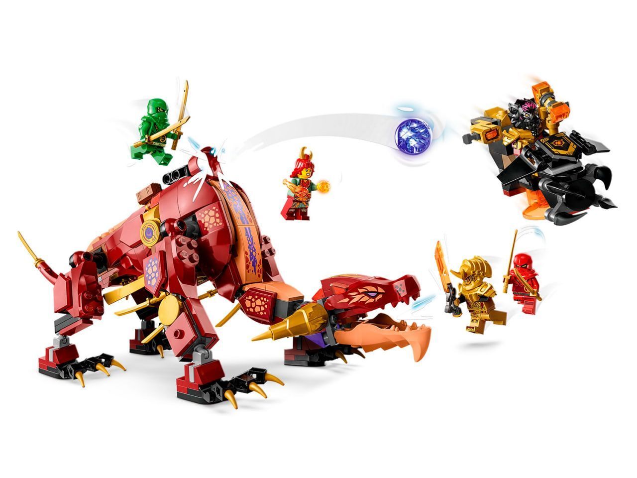 LEGO Ninjago 71793 Лавовый дракон-трансформер