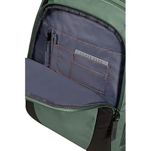 Рюкзак для ноутбука American Tourister Urban Groove UG12 15,6", черно-зеленый