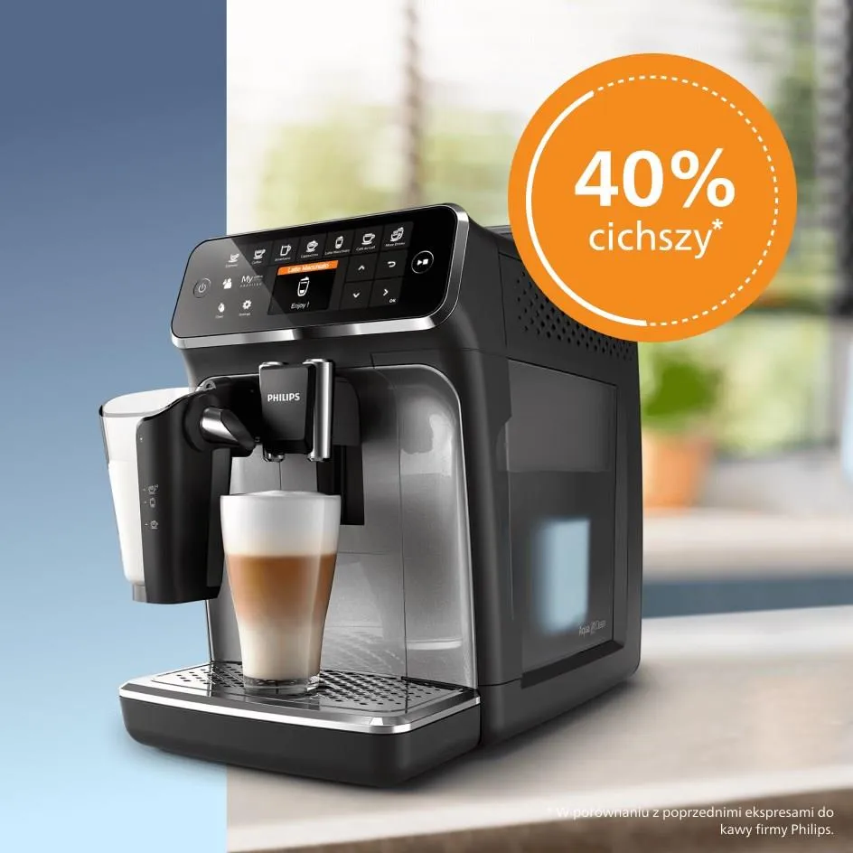 Кофемашина Philips 4300 LatteGo EP4346/71