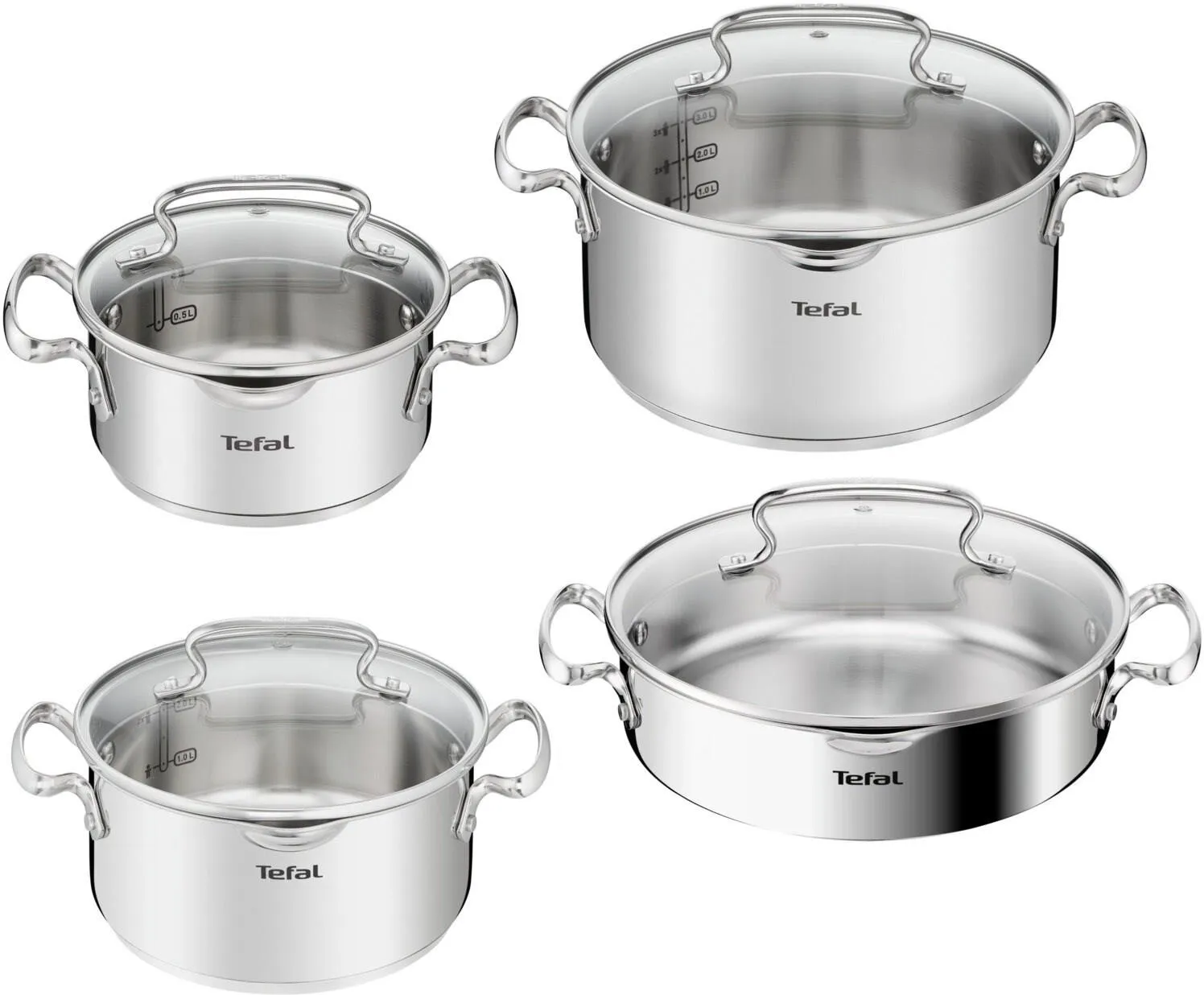 Набор посуды Tefal Duetto+ G719S855 8 предметов