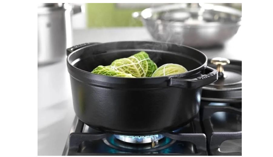 Чугунная жаровня Staub 1,7 л, 18 см, чёрная 40509-485-0