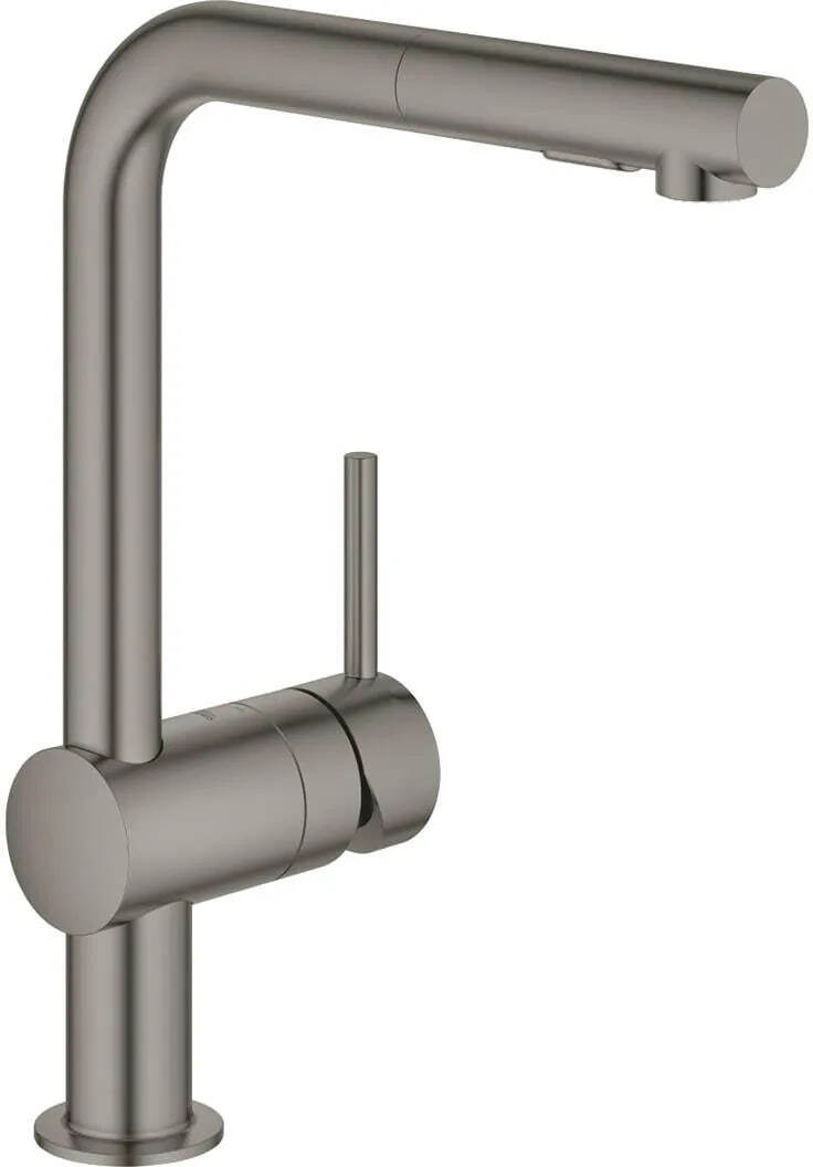 Смеситель для кухни Grohe Minta Brushed Hard Graphite 30274Al0