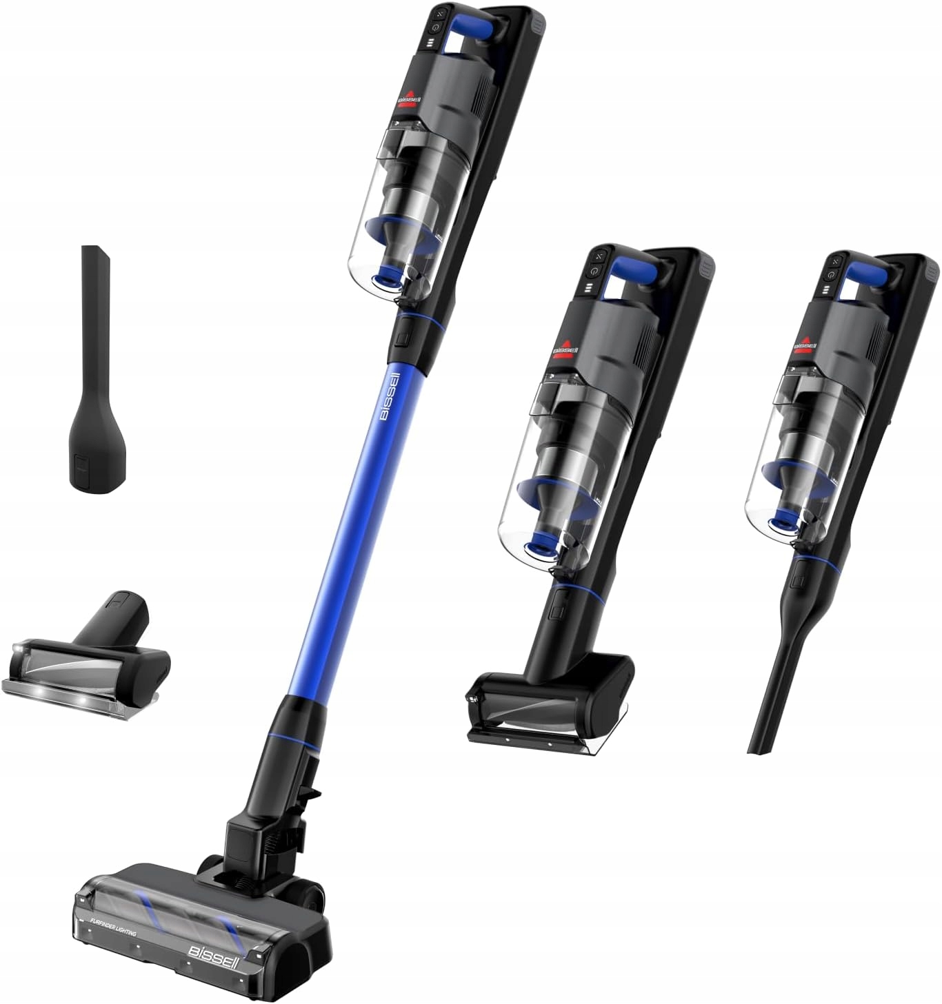 Вертикальный пылесос BISSELL PowerClean FurFinder 4089N, чёрный