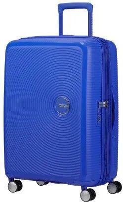 American Tourister Soundbox 67 см Чемодан раздвижной, синий 81л