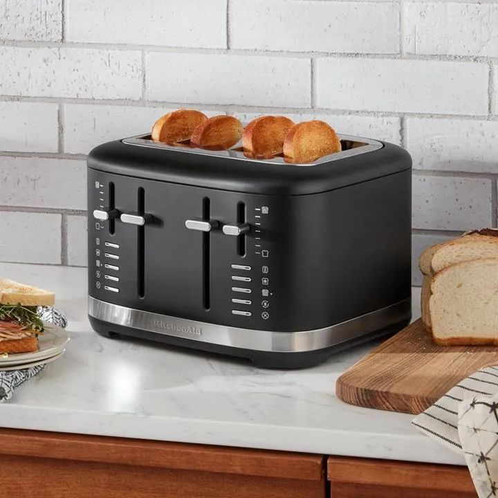 Тостер KitchenAid 5KHBRV05BM черный матовый